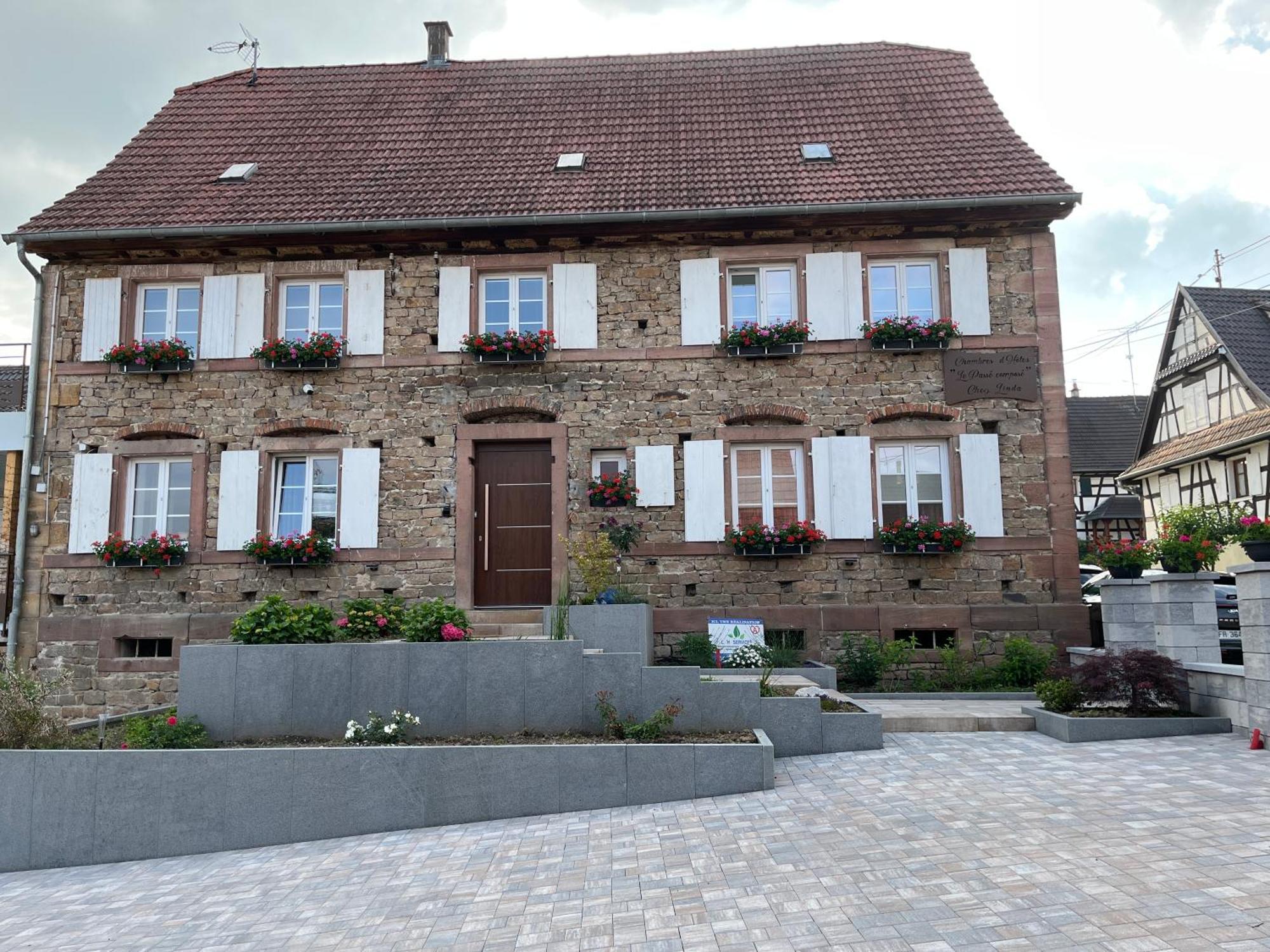 Chambres D'Hotes Chez Linda Stephane Le Passe Compose Preuschdorf Екстер'єр фото